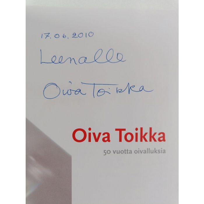 Tilaa Toikka: Oiva Toikka : 50 vuotta oivalluksia | Oiva Toikka