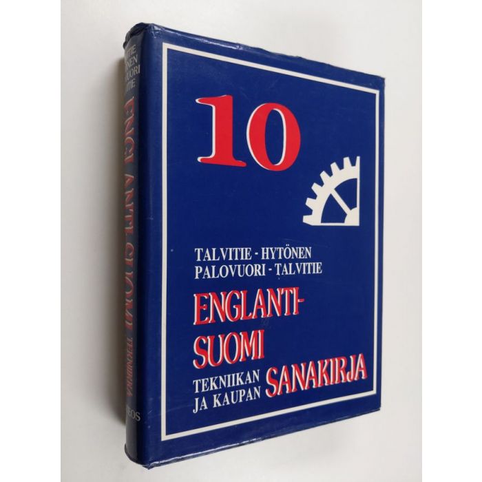 Osta Talvitie: Englanti-suomi tekniikan ja kaupan sanakirja | Jyrki K.  Talvitie | Antikvariaatti Finlandia Kirja