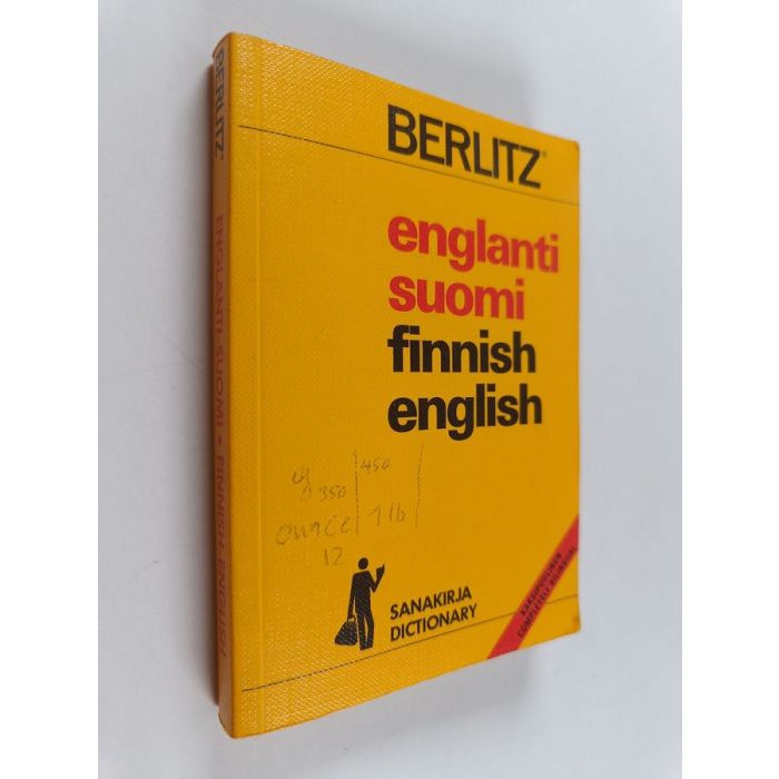 SUOMI-ENGLANTI-SUOMI 辞書 Englanti-suomi suursanakirja = English-Finnish general