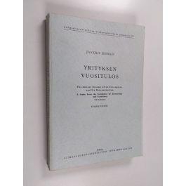 Yrityksen vuositulos – Jaakko Honko (Finnish)