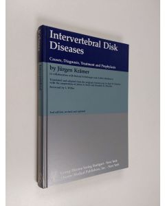 Kirjailijan Jürgen Krämer käytetty kirja Intervertebral disk diseases : causes, diagnosis, treatment and prophylaxis