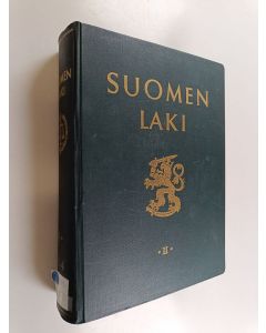 käytetty kirja Suomen laki 1964 : osa 2