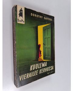 Kirjailijan Dorothy L. Sayers käytetty kirja Kuolema vierailee kerhossa