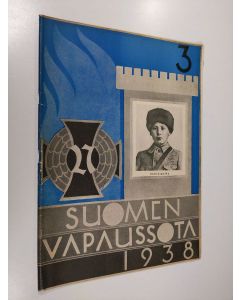 käytetty teos Suomen vapaussota 3/1938