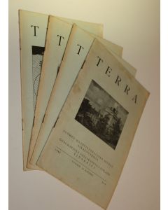 käytetty teos Terra 1948 vuosikerta 1-4 : Suomen maantieteellisen seuran aikakauskirja