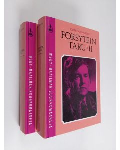 Kirjailijan John Galsworthy käytetty kirja Forsytein taru 1 - 2