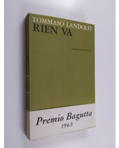 Kirjailijan Tommaso Landolfi käytetty kirja Rien va