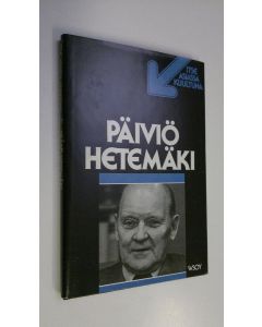 Kirjailijan Päiviö Hetemäki käytetty kirja Päiviö Hetemäki : TV-ohjelma Nauhoitus 27.4.1978, ensiesitys 19.9.1978
