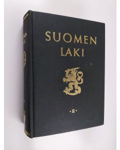 käytetty kirja Suomen laki 1982 osa 2