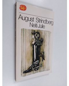Kirjailijan August Strindberg käytetty kirja Neiti Julie : naturalistinen murhenäytelmä