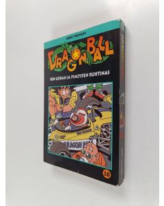 Kirjailijan Akira Toriyama käytetty kirja Son Gohan ja pimeyden ruhtinas