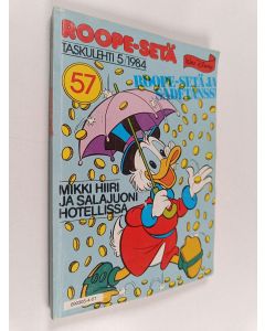 Kirjailijan Walt Disney käytetty kirja Roope-setä 5/1984