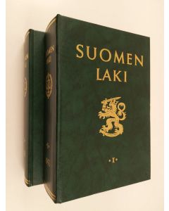käytetty kirja Suomen laki 1993 1-2