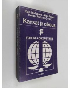 käytetty kirja Kansat ja oikeus : aikamme kehittyvä kansainvälinen oikeus