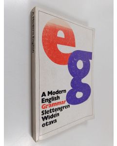 Kirjailijan Anders Slettengren käytetty kirja A modern English grammar