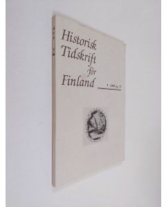 käytetty kirja Historisk tidskrift för Finland 4/1988