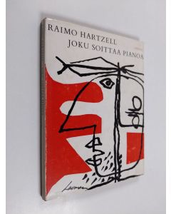 Kirjailijan Raimo Hartzell käytetty kirja Joku soittaa pianoa : runoja (arkistokappale)