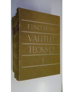Kirjailijan Eino Leino käytetty kirja Valitut teokset 1-4