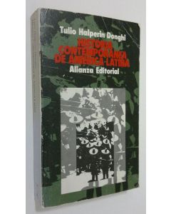 Kirjailijan Tulio Halperin Donghi käytetty kirja Historia contemporanea de America Latina