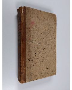 Kirjailijan Jacob Bonsdorff käytetty kirja Förklaring öfwer det gamla testamentets heliga skrifter - Job uti metrisk öfwersättning, jemte korta exegetiska anmärkningar och historisk inledning