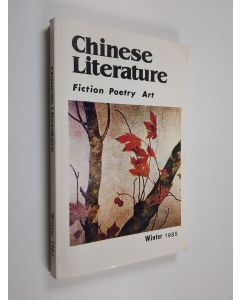 käytetty kirja Chinese literature winter 1985