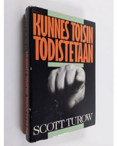 Kirjailijan Scott Turow käytetty kirja Kunnes toisin todistetaan