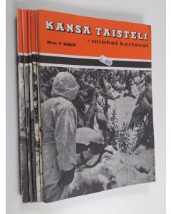 käytetty teos Kansa taisteli -  miehet kertovat 1968 (no. 1-3, no. 5, no. 7 sekä no. 11))