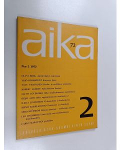 käytetty kirja Aika 2/1972