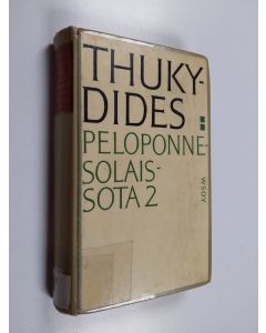Kirjailijan Thukydides käytetty kirja Peloponnesolaissota  2