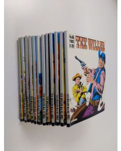 käytetty kirja Tex Willer vuosikerta 1983 (No:t 2, 4-8, 11-16)