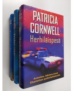 Kirjailijan Patricia Cornwell käytetty kirja Andy Brazil -trilogia : Herhiläispesä ; Etelän risti ; Koiran virka