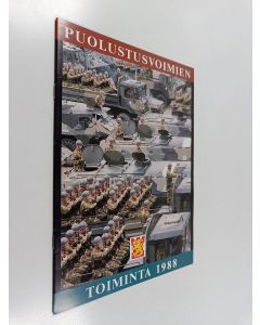 käytetty teos Puolustusvoimien toiminta 1988