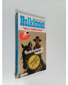 Kirjailijan Antti Hulkkonen käytetty kirja Kuokkavieraana kuolema