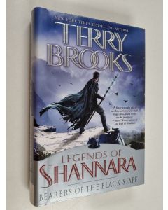 Kirjailijan Terry Brooks käytetty kirja Bearers of the Black Staff