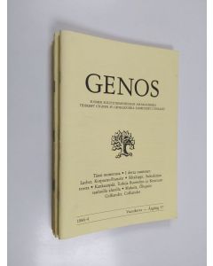 käytetty teos Genos vuosikerta 1986 (1-4) : Suomen sukututkimusseuran aikakauskirja