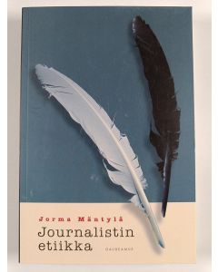 Kirjailijan Jorma Mäntylä käytetty kirja Journalistin etiikka
