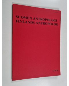 käytetty kirja Suomen Antropologi Finlands Antropolog 1/1976