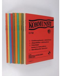 käytetty kirja Kommunisti vuosikerta 1980 (1-12)