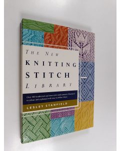 Kirjailijan Lesley Stanfield käytetty kirja The Knitting Stitch Manual