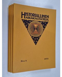käytetty kirja Historiallinen aikakauskirja  1-4/1973