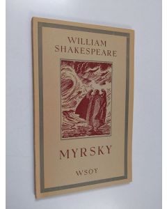 Kirjailijan William Shakespeare käytetty kirja Myrsky