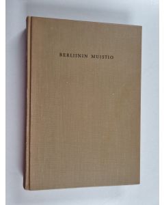 Kirjailijan Adam Hall käytetty kirja Berliinin muistio