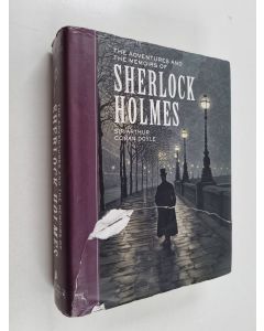 Kirjailijan Arthur Conan Doyle käytetty kirja The adventures and the memoirs of Sherlock Holmes