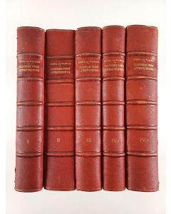 Kirjailijan Henrik Schuck & Karl Warburg käytetty teos Illustrerad svensk litteraturhistoria 1-4