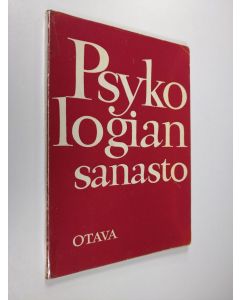 Tekijän Kai von ym. Fieandt  käytetty kirja Psykologian sanasto