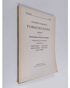 käytetty kirja Finnisch-ugrische Forschungen XXXVI, 3