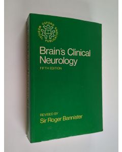 Kirjailijan Walter Russell Brain käytetty kirja Brain's clinical neurology