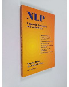 Kirjailijan Terttu Grönfors käytetty kirja NLP : Vägen till framgång och förändring
