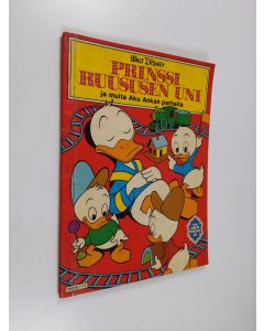 Kirjailijan Walt Disney käytetty kirja Prinssi Ruususen uni  ja muita Aku Ankan parhaita