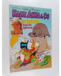 Kirjailijan Walt Disney käytetty teos Kalle Anka & C:o N:r 37/1985